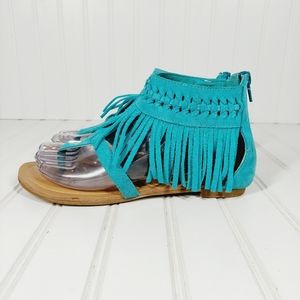 aqua gladiator sandals